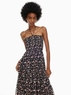 Aritzia Little Moon Sanibal Halter Dress, Size Medium